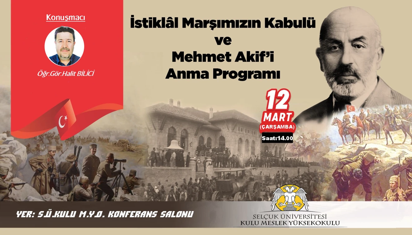12 MART İstiklal Marşımızın Kabulü
